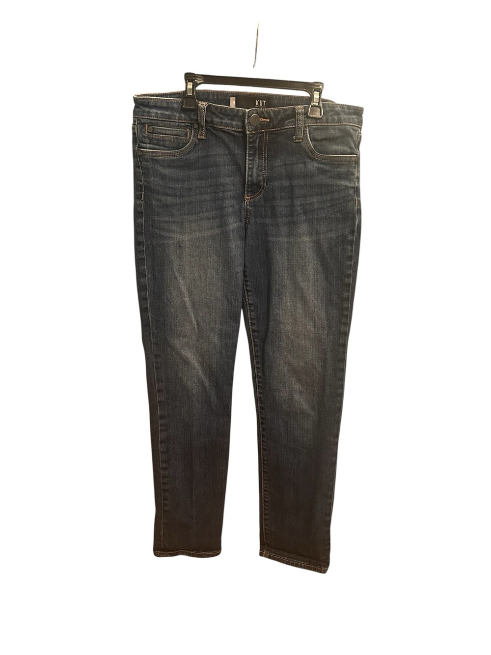 Kut from the Kloth Dark Denim Straight Leg Jeans